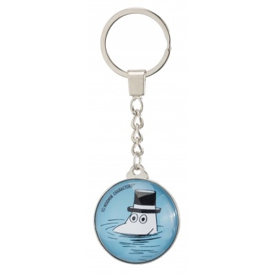 Брелок для ключей Moomin Муми папа пловец Blue